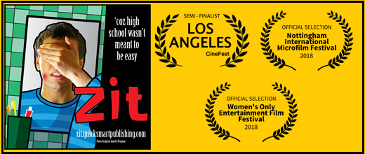 "Zit" selected for 3 film festivals